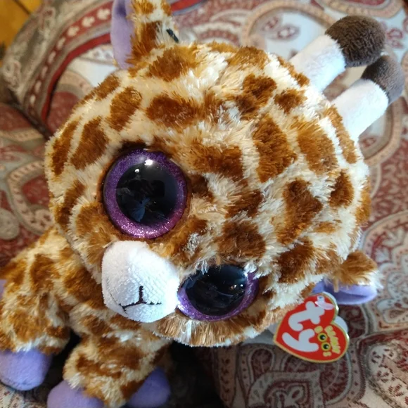 6/$15 TY Beanie Boo Safari the Giraffe Plush - Picture 6 of 12